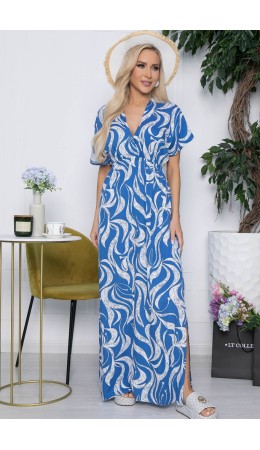 Платье Лана (синее) П10515