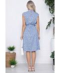 Платье Дарла (голубое) П10713