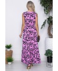 Платье Твой образ макси (розовое) П10781