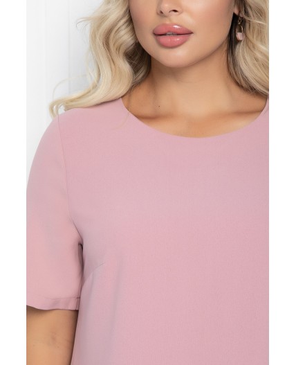 Платье Ронда (пыльная роза) П11107