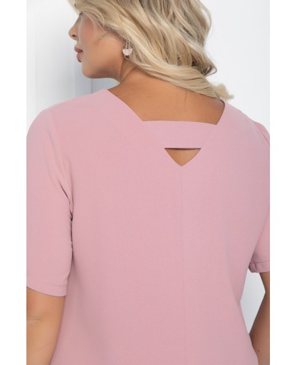 Платье Ронда (пыльная роза) П11107