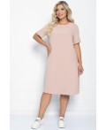 Платье Ронда (бежевое) П11108