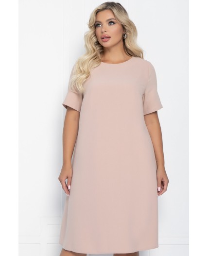 Платье Ронда (бежевое) П11108