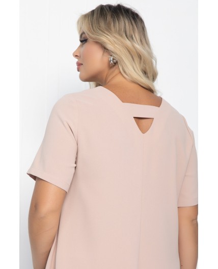 Платье Ронда (бежевое) П11108