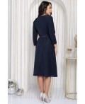 Платье Та самая (темно-синее) П12112