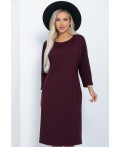 Платье Монами (сливовое) П12282-12