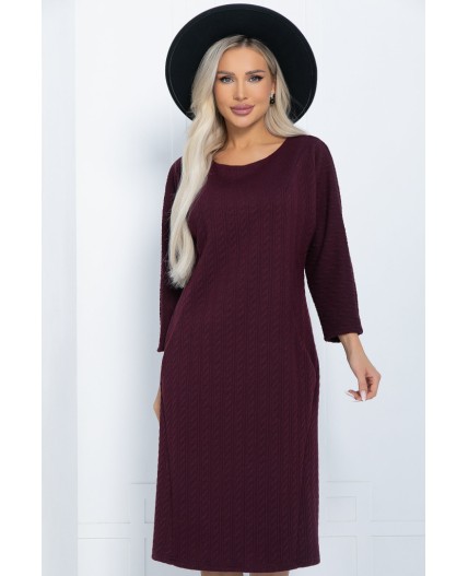 Платье Монами (сливовое) П12282-12