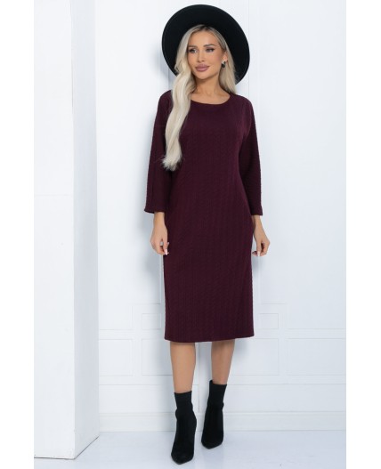 Платье Монами (сливовое) П12282-12