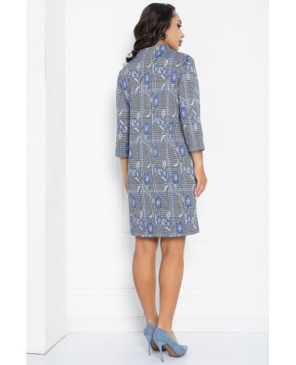 Платье Бажена (синее) П12275-31