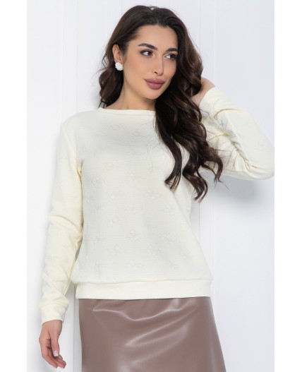 Джемпер Пэрис (молочный) Б12547-10