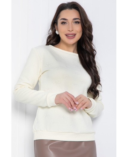 Джемпер Пэрис (молочный) Б12547-10