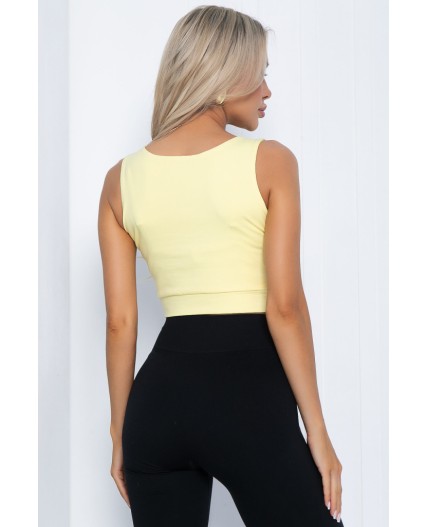 Кроп топ Софт (желтый) Б12511-7