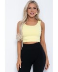 Кроп топ Софт (желтый) Б12511-7