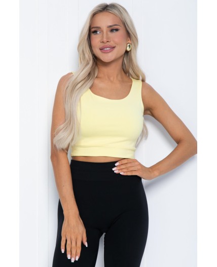 Кроп топ Софт (желтый) Б12511-7