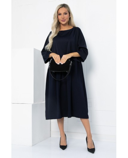 Платье бохо (синее) П12767-10М