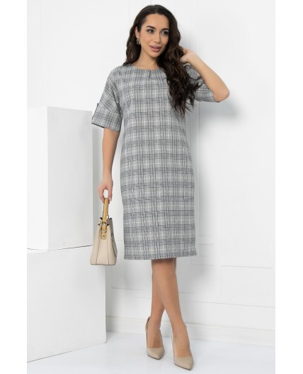 Платье Персея (светло-серое) П12783-12М
