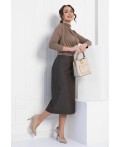 Юбка Иветта (коричневая) Ю12881-3М