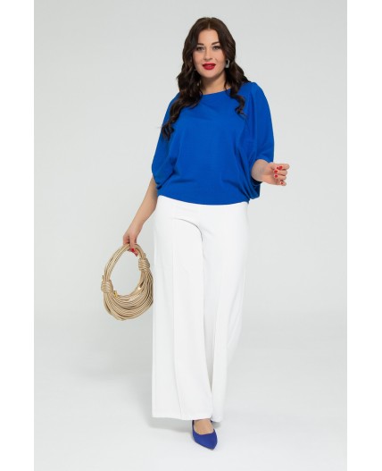 Блуза Шармель (синяя) Б12912-16М
