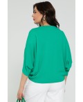 Блуза Шармель (зеленая) Б12913-16М
