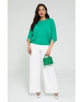 Блуза Шармель (зеленая) Б12913-16М