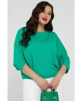 Блуза Шармель (зеленая) Б12913-16М