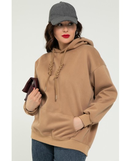 Худи Выше неба (коричневое) Б12919-4М