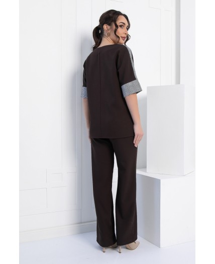 Костюм Пенелопа (коричневый) К12950-12М