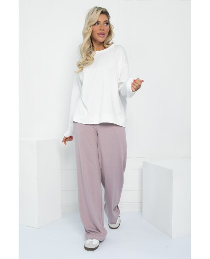 Костюм Сара (бело-лиловый) К12952-25М