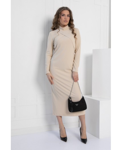 Платье Особенно прекрасна (бежевое) П12944-30М