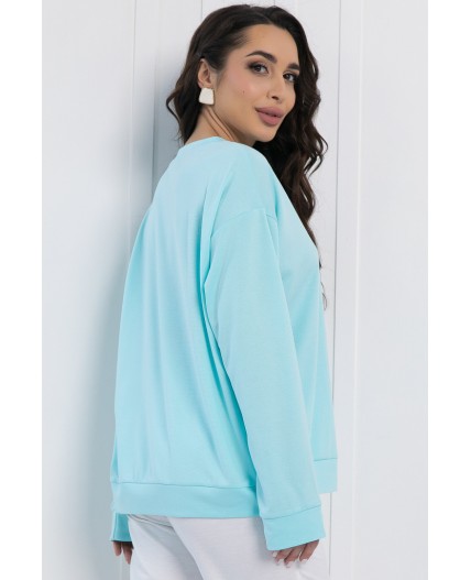 Свитшот Айрис (голубой) Б13041-25М