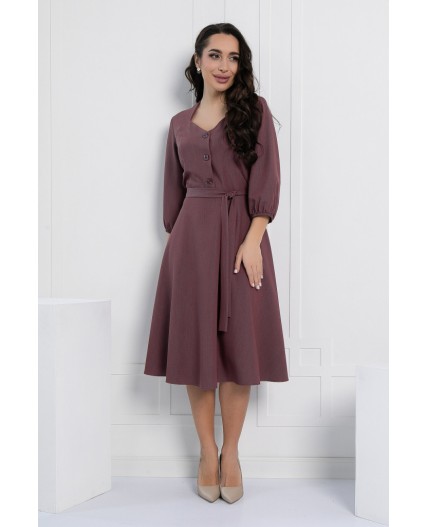 Платье Виктория (лиловое) П13039-3М