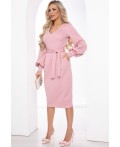 Платье Безупречный силуэт (розовое) П8372