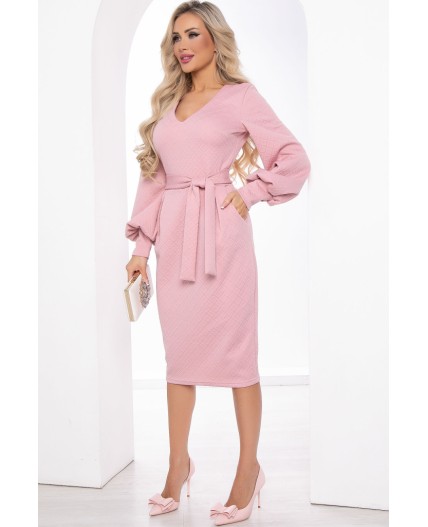 Платье Безупречный силуэт (розовое) П8372