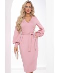 Платье Безупречный силуэт (розовое) П8372