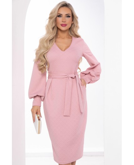 Платье Безупречный силуэт (розовое) П8372