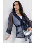 Жакет Случайная встреча (синий) Б13003-7М