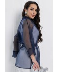 Жакет Случайная встреча (синий) Б13003-7М