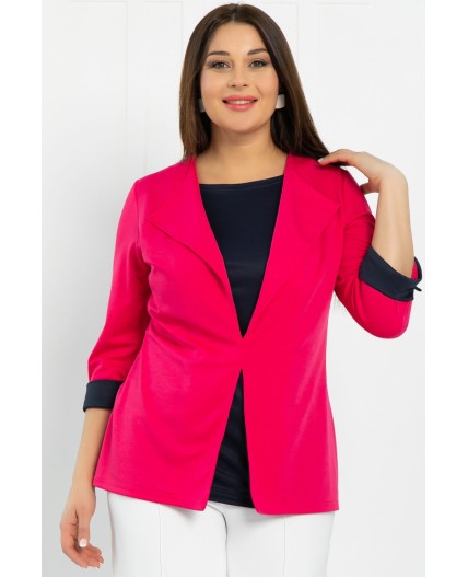 Блуза На шпильке (фуксия) Б12982-4М