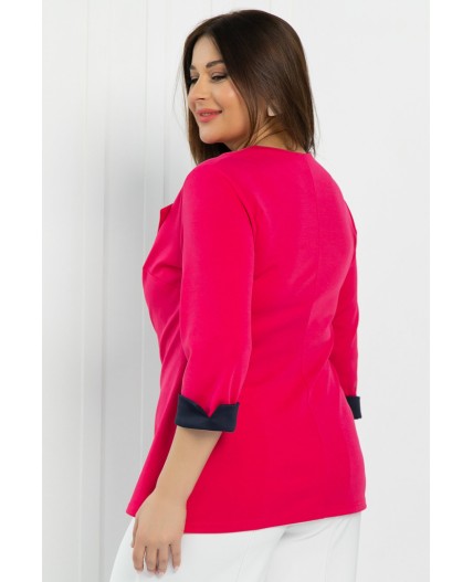 Блуза На шпильке (фуксия) Б12982-4М