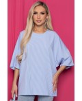 Блуза Лола (голубая) Б8859