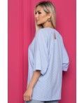 Блуза Лола (голубая) Б8859