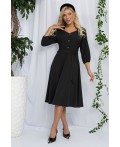 Платье Виктория (черное) П13069-3М
