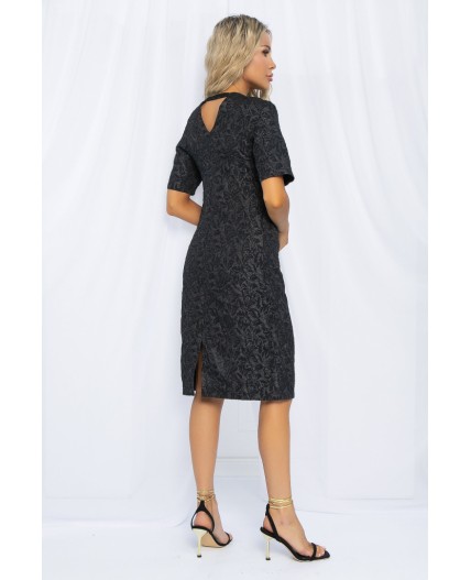 Платье Ангелина (черное) П12973-8М
