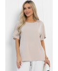 Блуза Морган НЬЮ (бежевая) Б12979-16М
