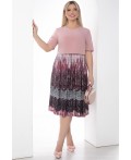 Платье Кэри (пыльная роза) П8990