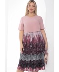 Платье Кэри (пыльная роза) П8990