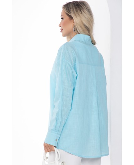 Рубашка Харли (голубая) Б10582