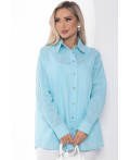Рубашка Харли (голубая) Б10582