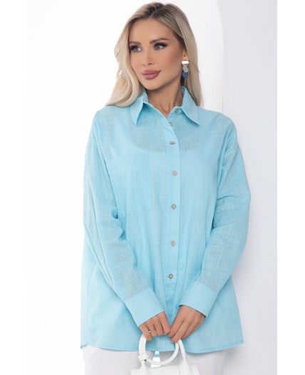 Рубашка Харли (голубая) Б10582