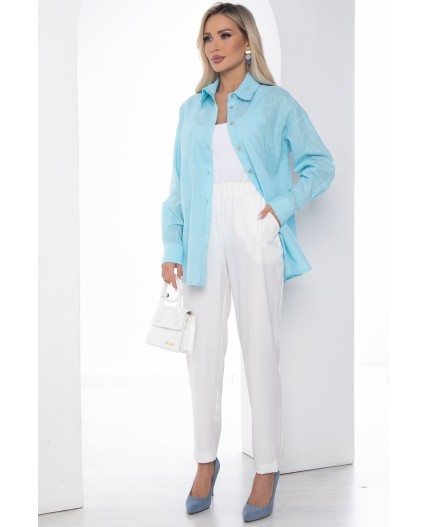 Рубашка Харли (голубая) Б10582